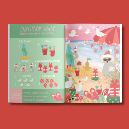 Aussie Christmas Search and Find by Christie Williams