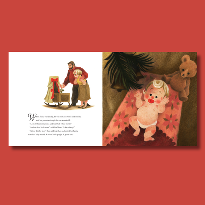 When Santa Was A Baby by Linda Bailey and Genevieve Godbout