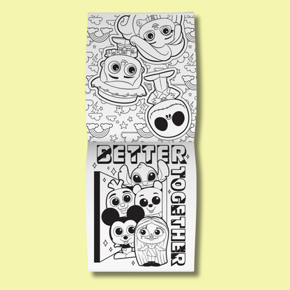 Disney Doorables Colour and Scratch Book