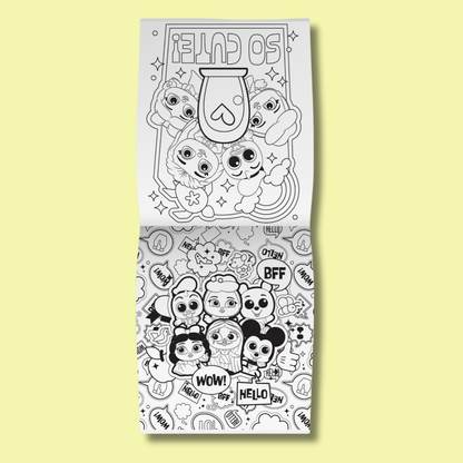Disney Doorables Colour and Scratch Book