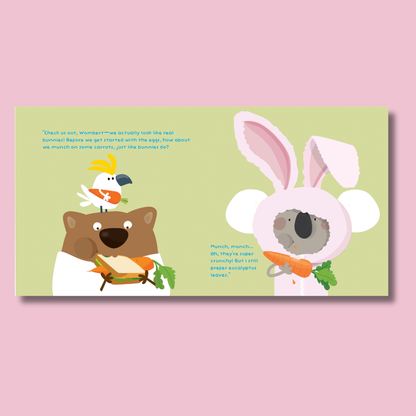 Easter Bunny's Clumsy Crew by Conseulo F Ortiz