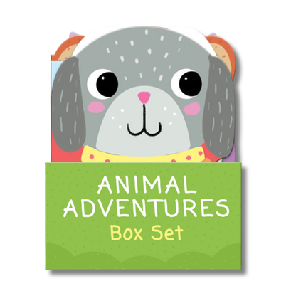 Animal Adventures 4 Board Book Slipcase