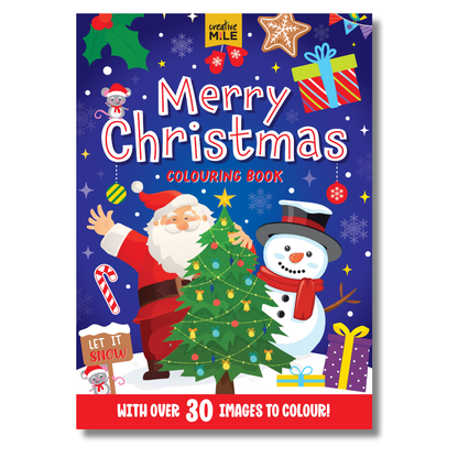 Merry Christmas Colouring Book