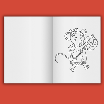 Merry Christmas Colouring Book