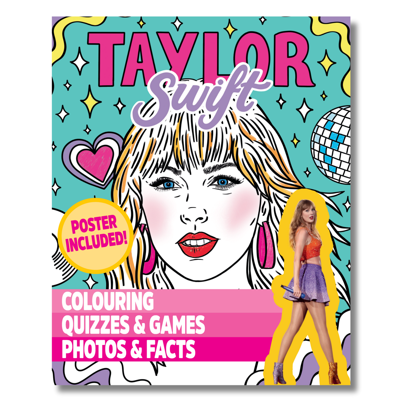 Taylor Swift Colouring and Activity Book