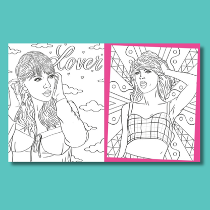 Taylor Swift Colouring and Activity Book