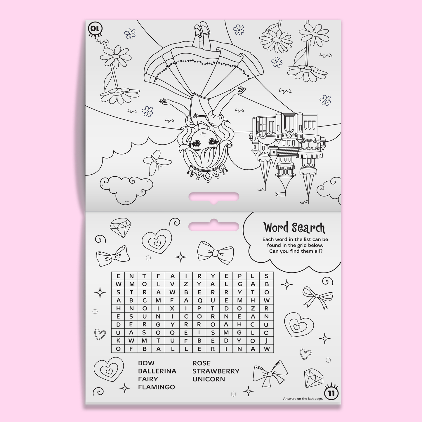 Pretty Pink Giant Activity Pad