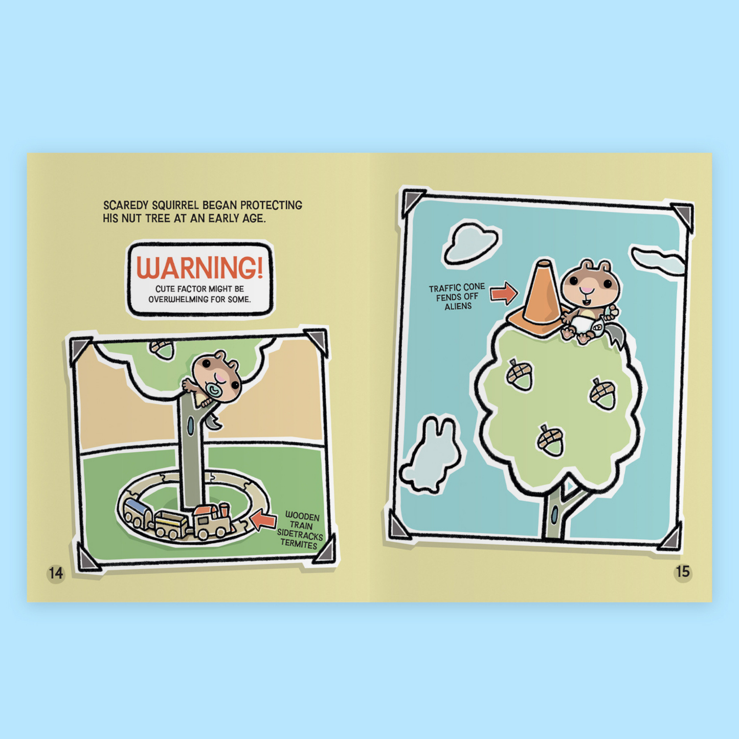 Scaredy Squirrel: In a Nut Shell by Melanie Watt