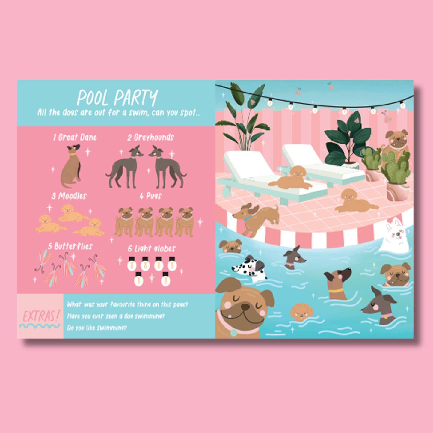 Cute Dogs Search and Find by Christie Williams