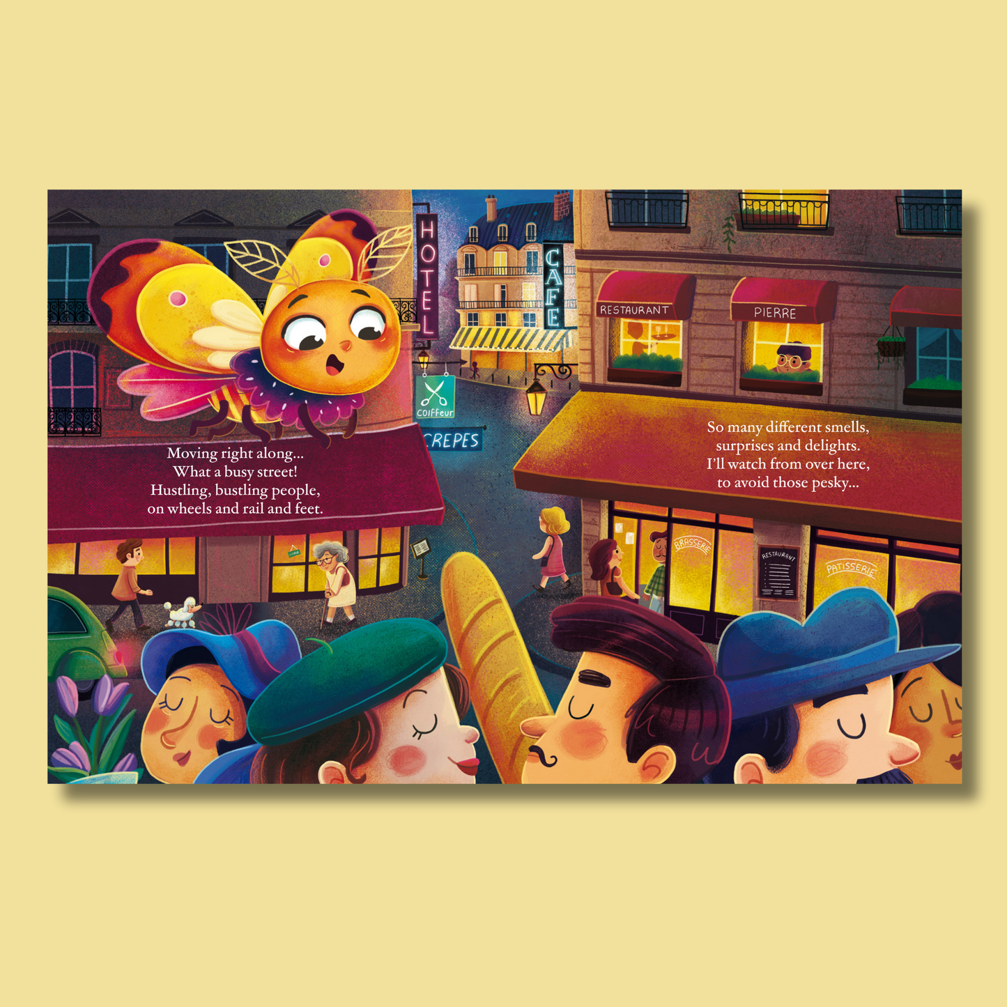 Maxwell Moth and the Bright Lights of Paris by Amy Dunjey