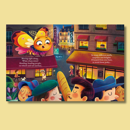 Maxwell Moth and the Bright Lights of Paris by Amy Dunjey