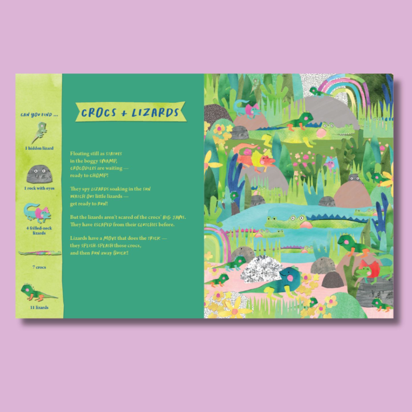 Animal Kingdom Search and Find by Laura Blythman