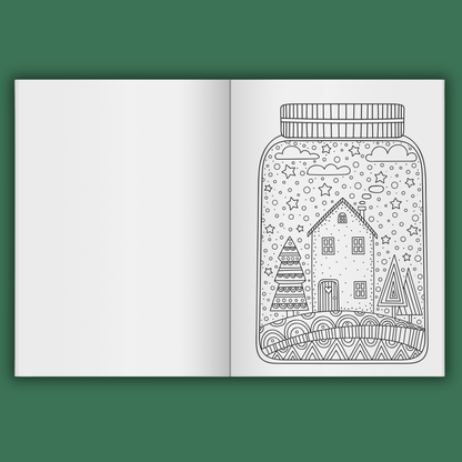 Christmas Magic Colouring Book