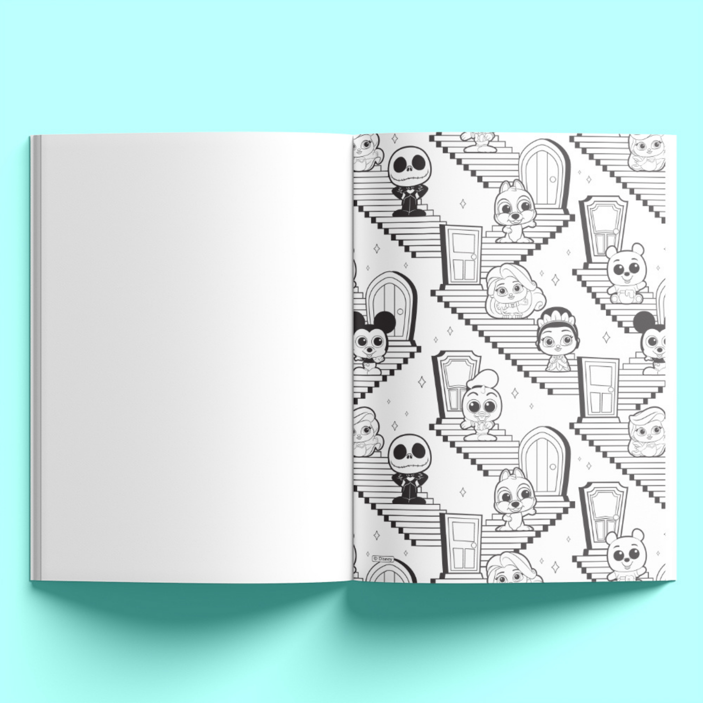 Disney Doorables Colouring Book