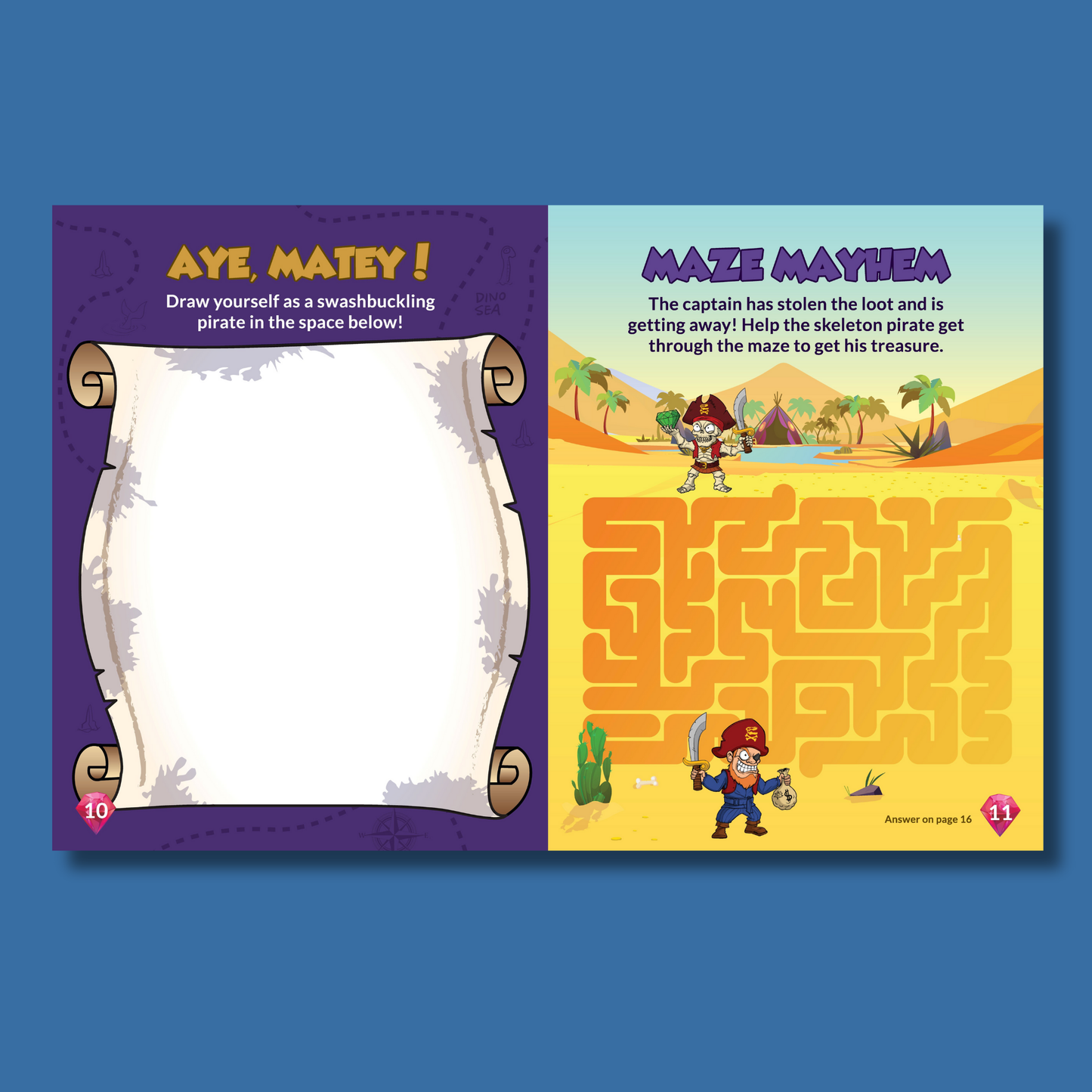 Smashers Sticker Activity Book: Gold Treasure Hunt
