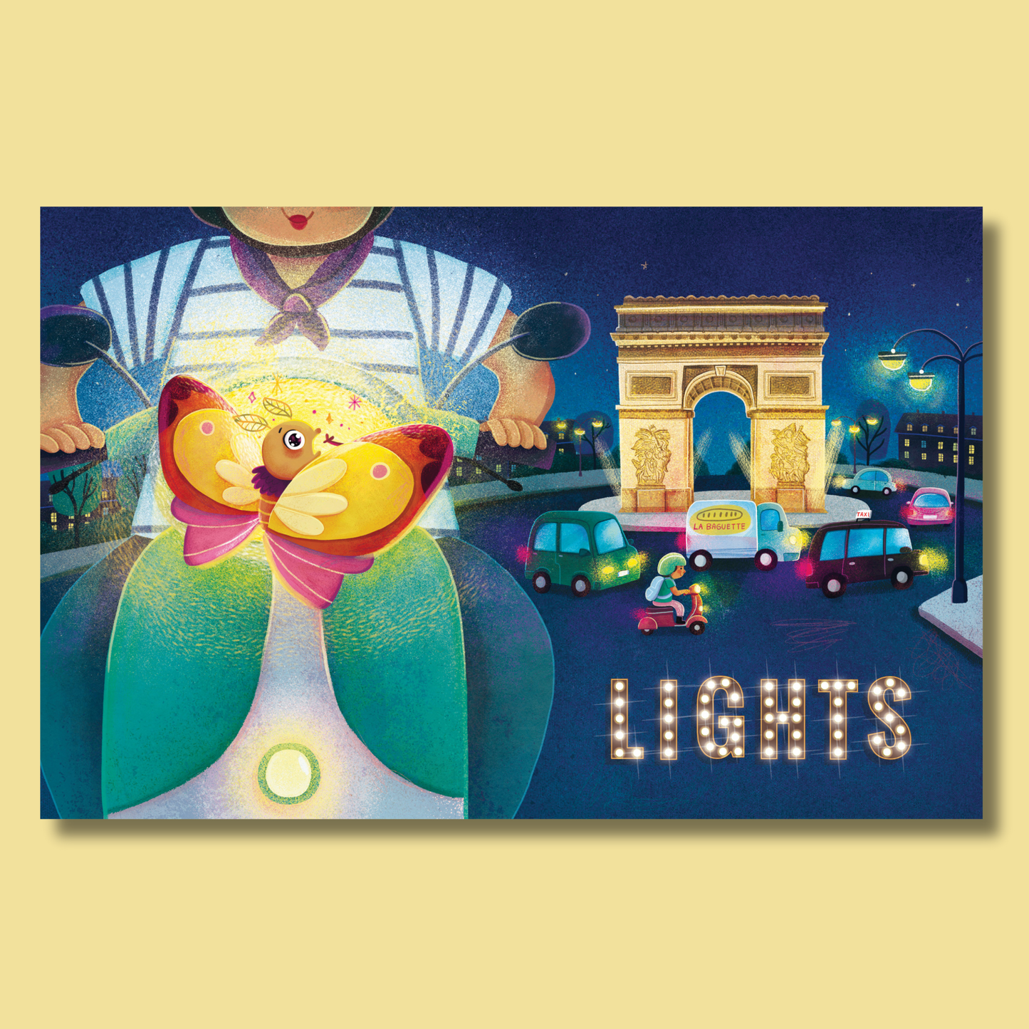Maxwell Moth and the Bright Lights of Paris by Amy Dunjey
