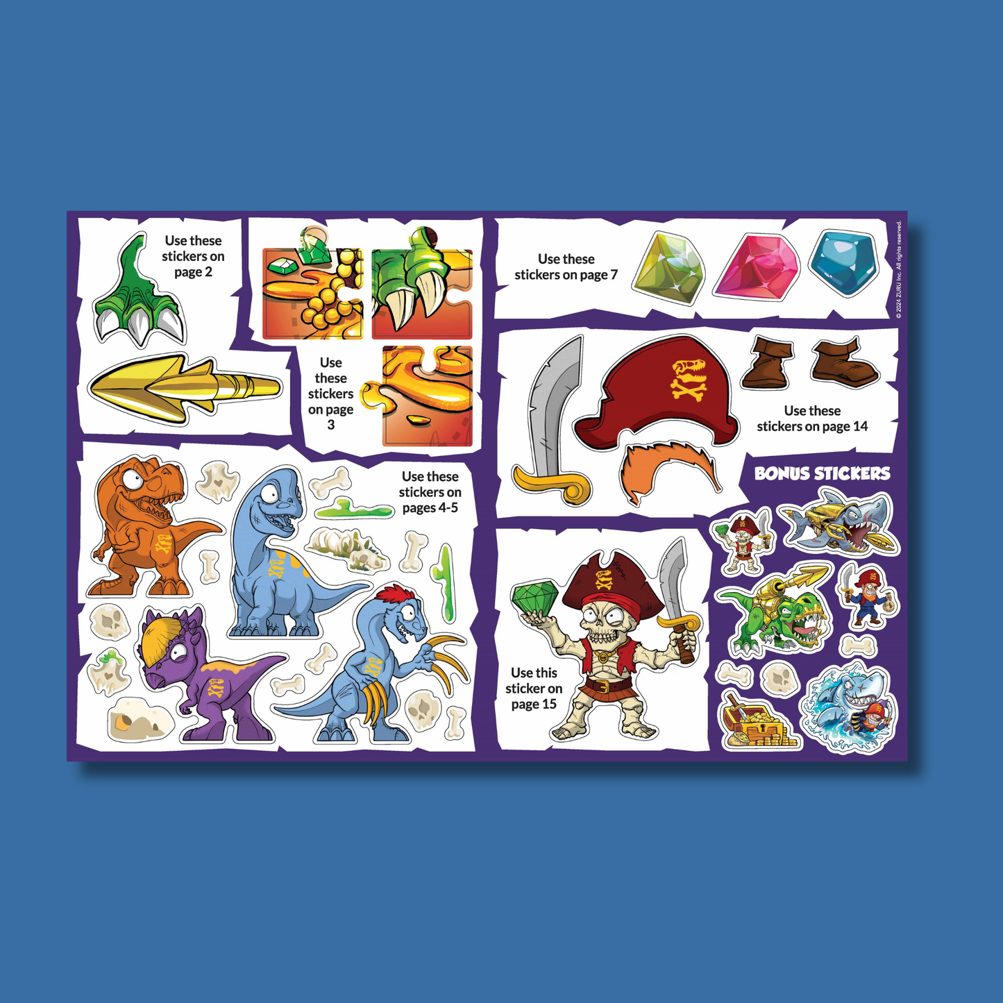 Smashers Sticker Activity Book: Gold Treasure Hunt