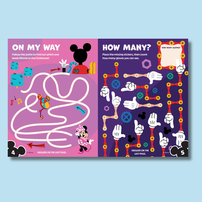 Disney Jr Mickey Mouse Clubhouse Sticker Activity Book