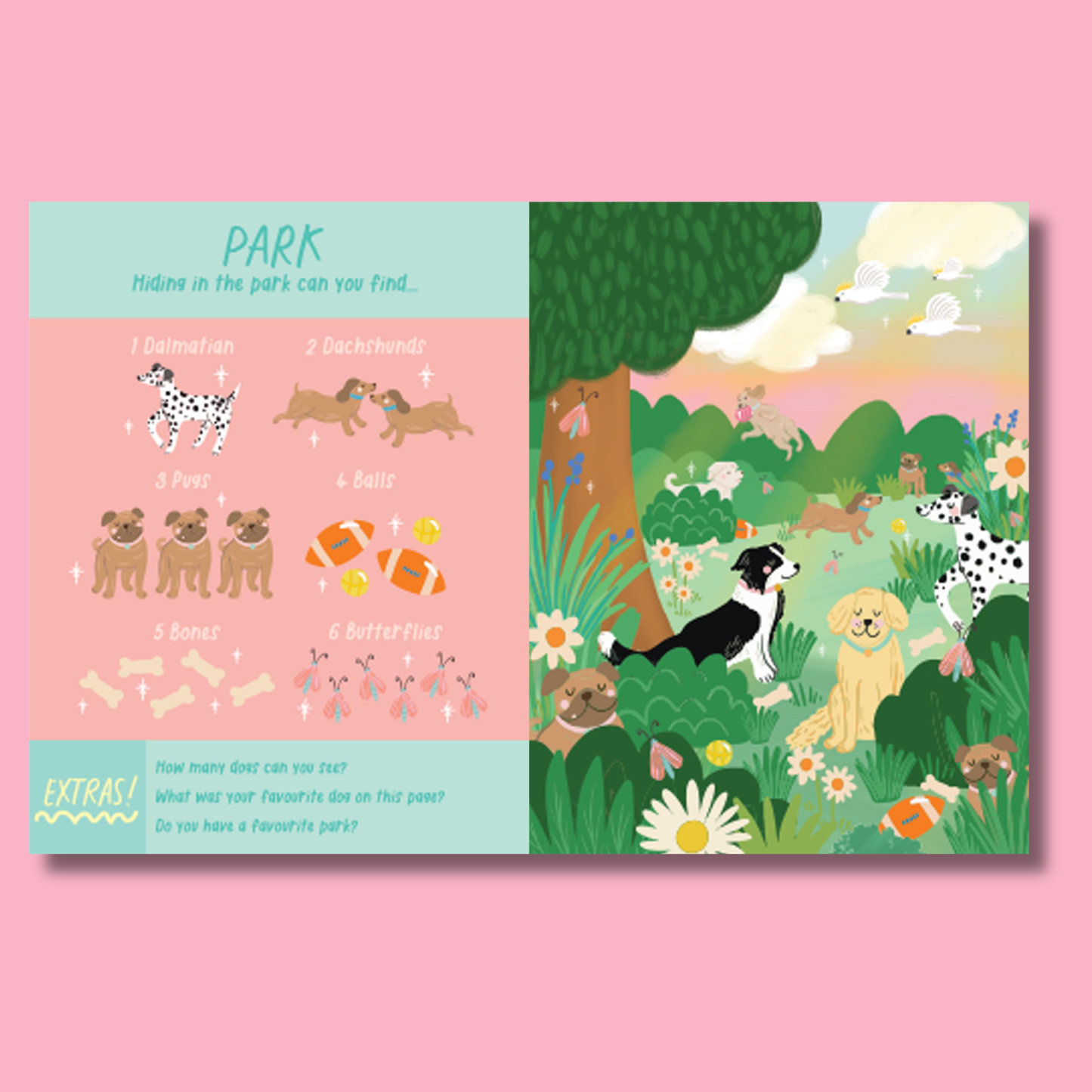 Cute Dogs Search and Find by Christie Williams