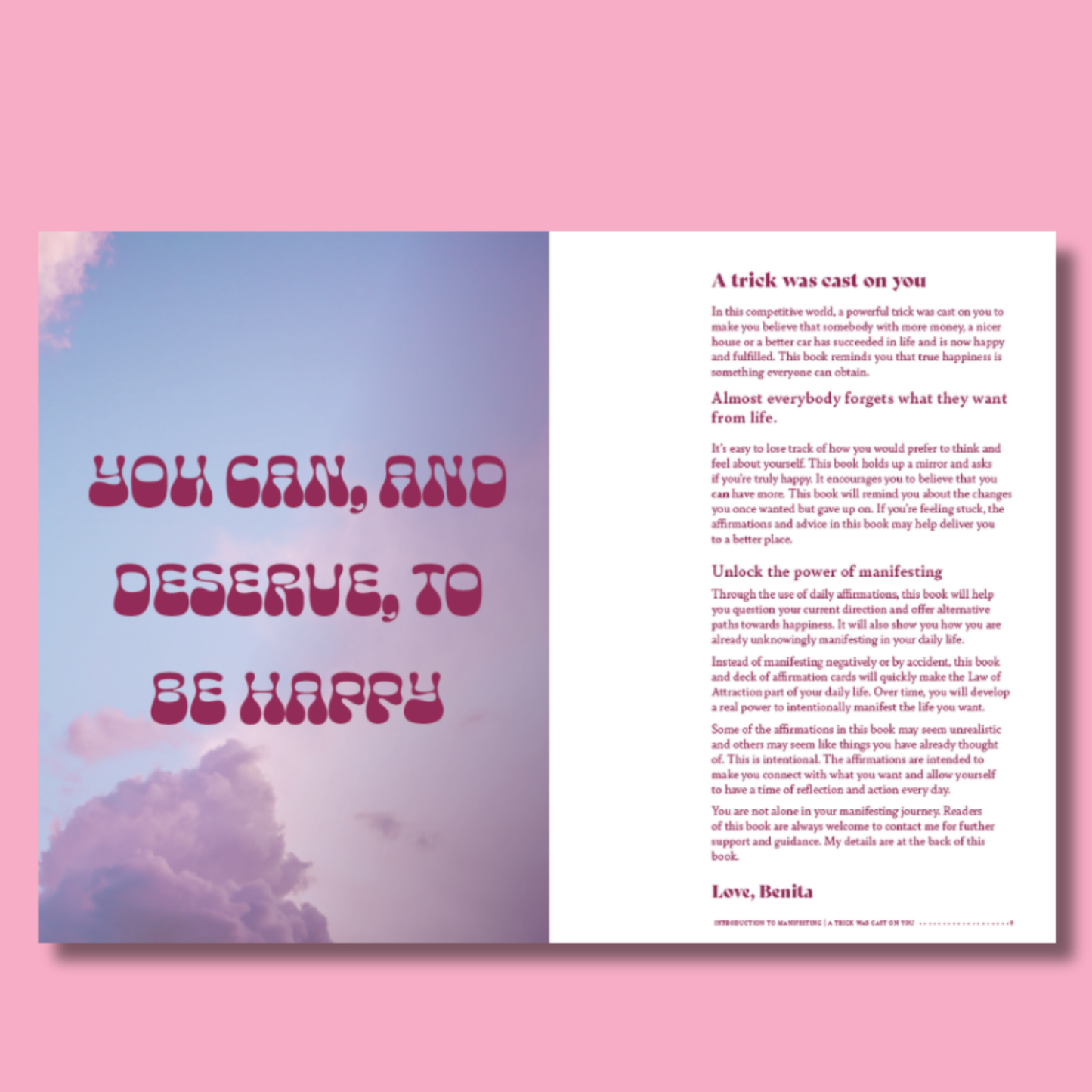 Modern Mystic: Manifest Your Future: Book and Affirmation Cards by Benita French