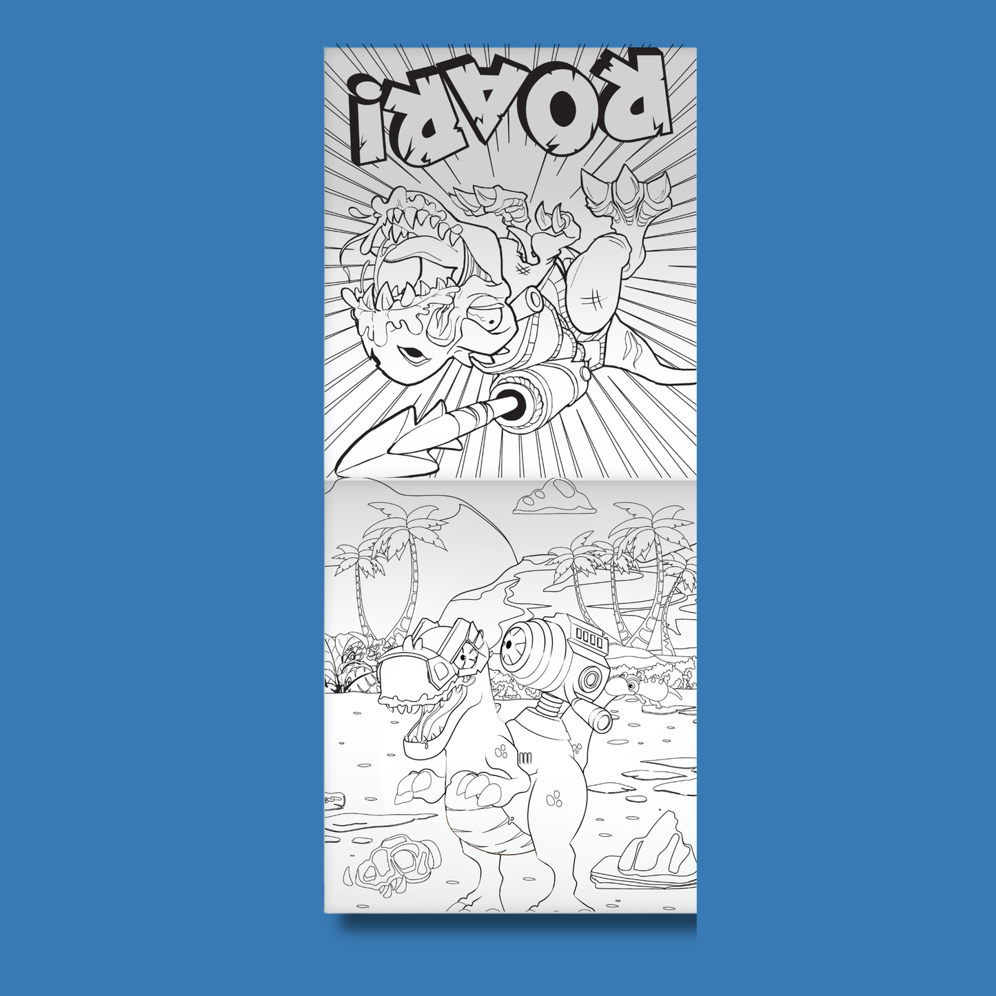 Smashers Dino World Colour and Scratch Book