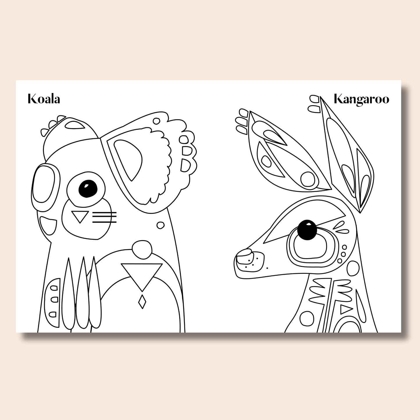 Pete Cromer: Australian Animals Colouring Book