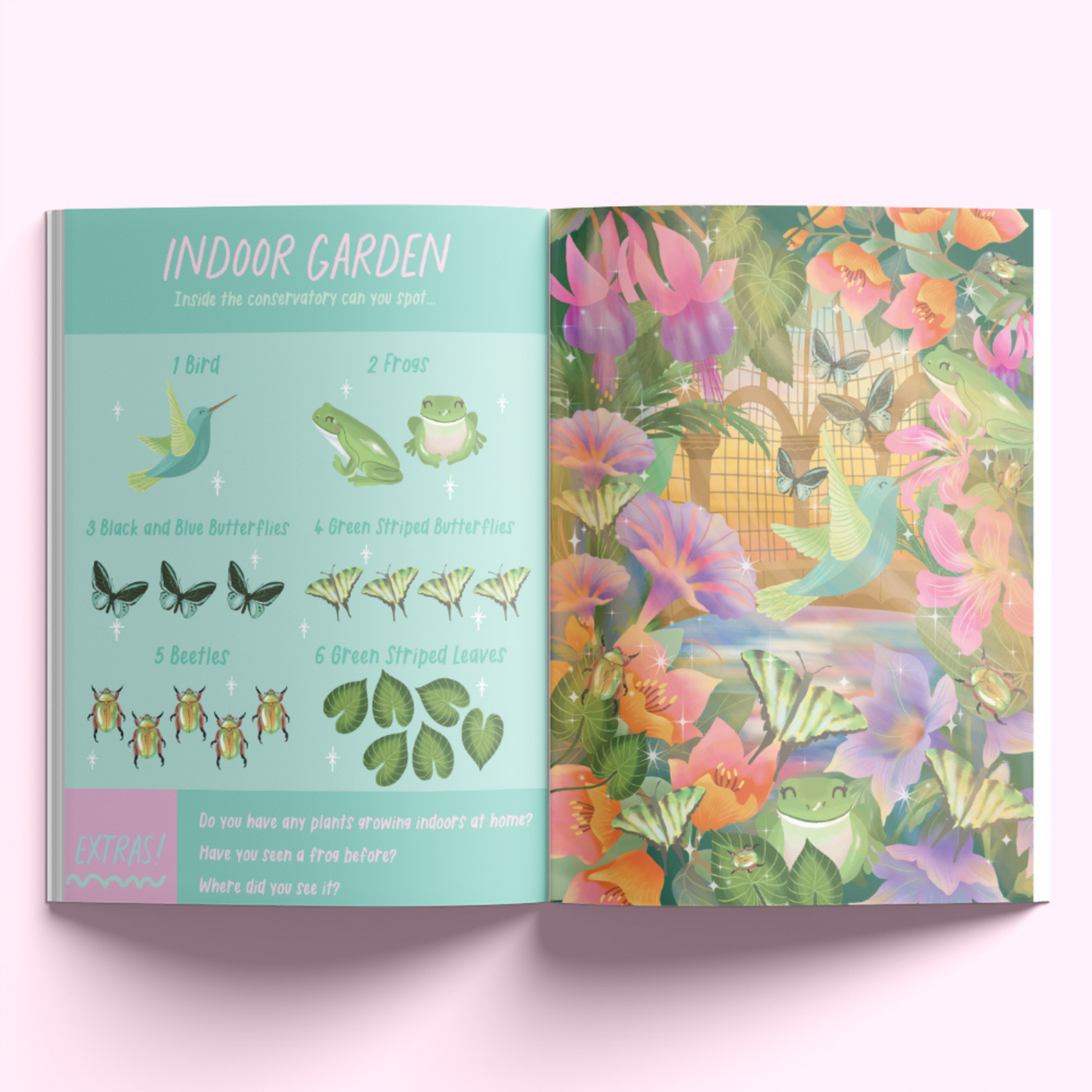 Magical Gardens Search and Find by Christie Williams