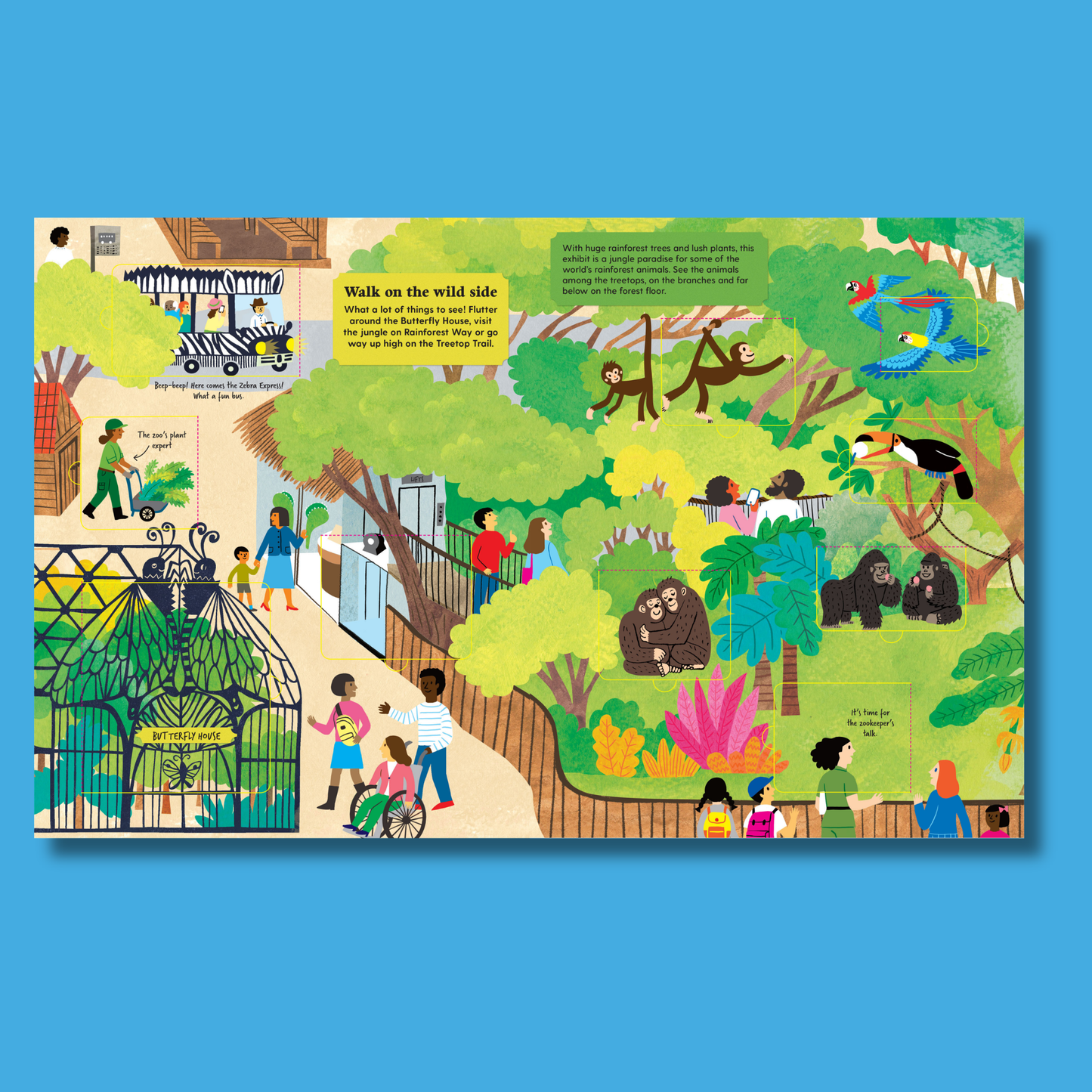 A Lift-The-Fact Book: The Zoo