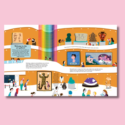 A Lift-the-Fact Book: The Art Gallery