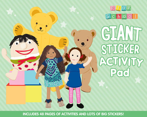 ABC KIDS: Play School Giant Sticker Activity Pad