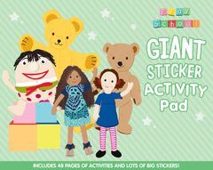 ABC KIDS: Play School Giant Sticker Activity Pad