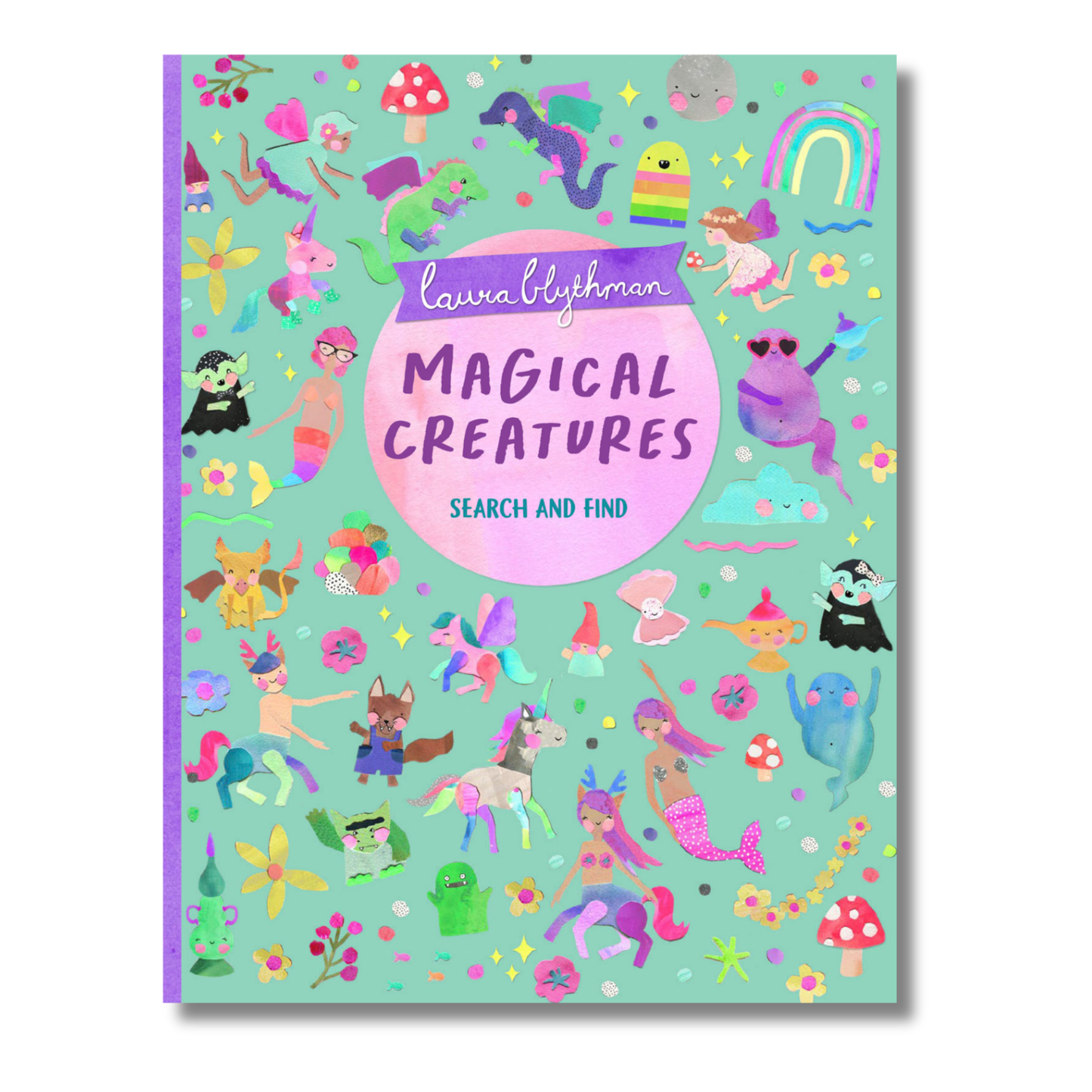 Magical Creatures Search and Find by Laura Blythman