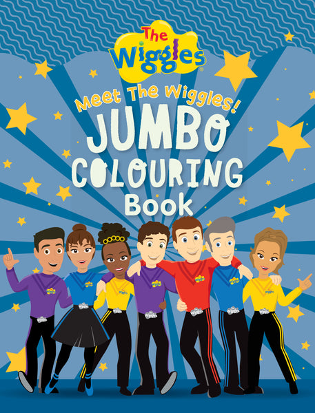 The Wiggles: Meet The Wiggles! Jumbo Colouring Book