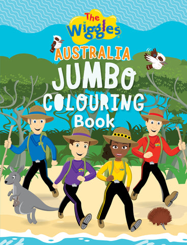 The Wiggles: Australia Jumbo Colouring