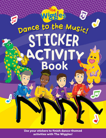 The Wiggles: Dance to the Music Sticker Activity Book