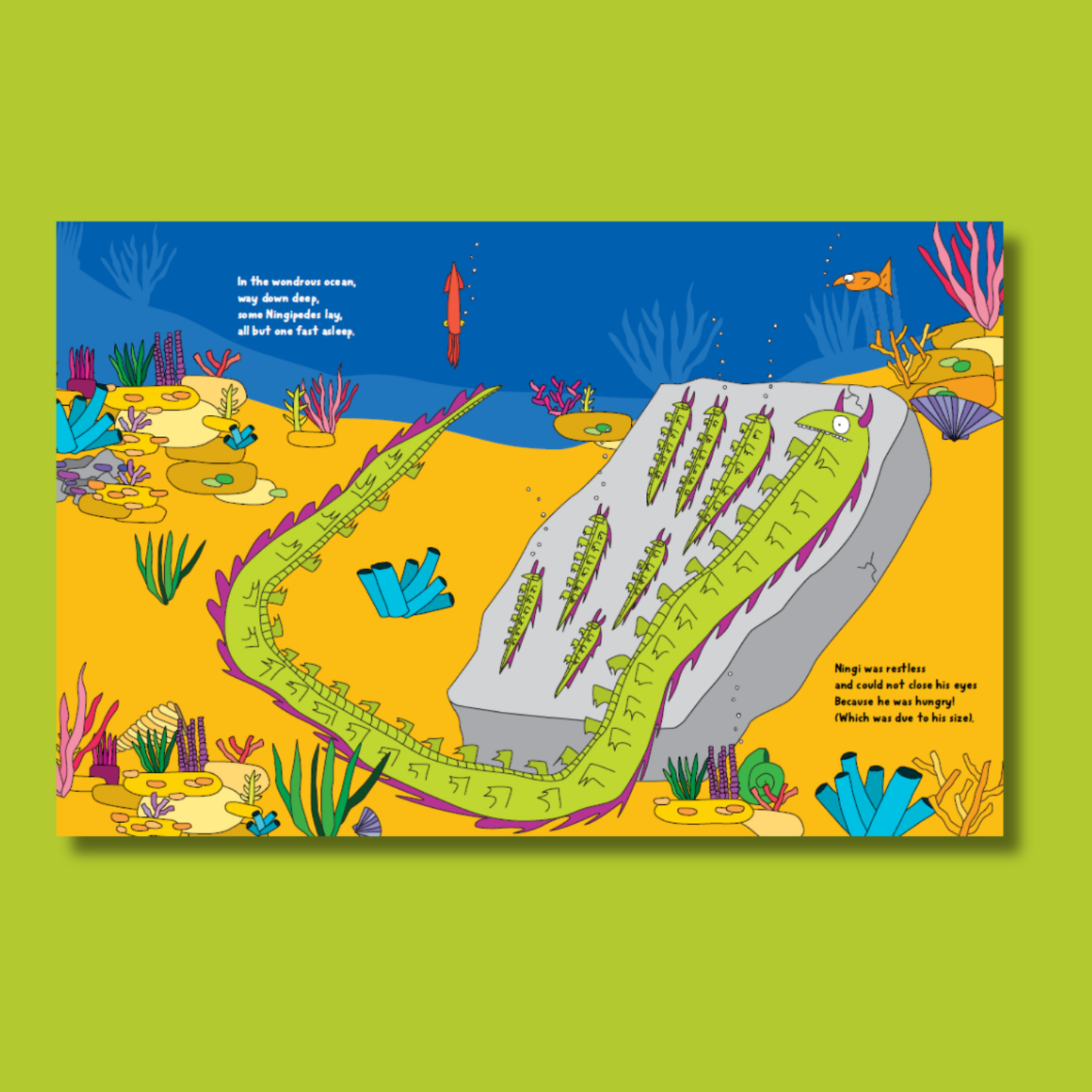 The Nibbling Ningipede by Sarah Dubro and Luca French