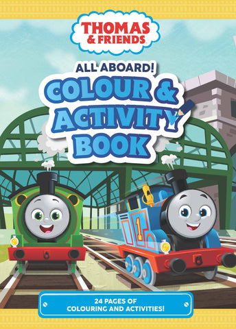 Thomas and Friends: All Aboard Colour and Activity Book
