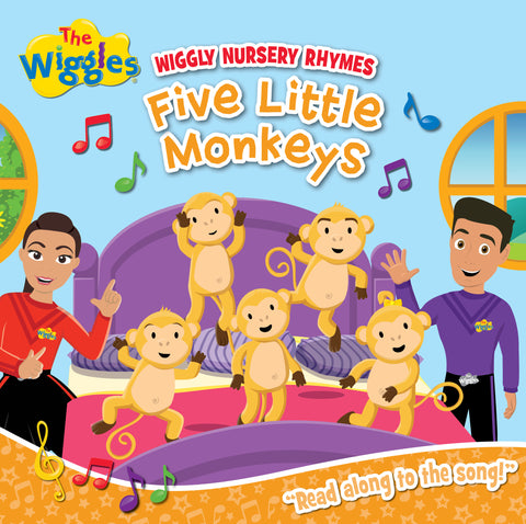 The Wiggles: Wiggly Nursery Rhymes - Five Little Monkeys