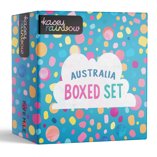 Australia 4 Book Slipcase by Kasey Rainbow
