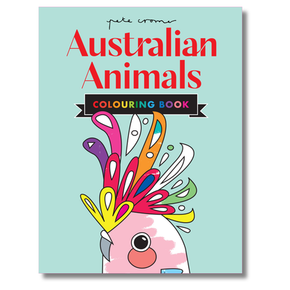 Pete Cromer: Australian Animals Colouring Book