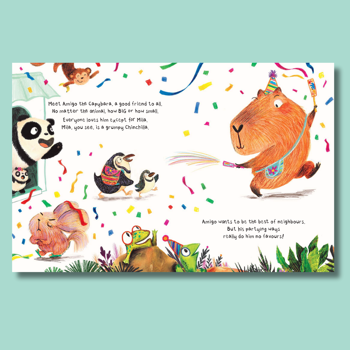 Amigo the Capybara by Amy Freund