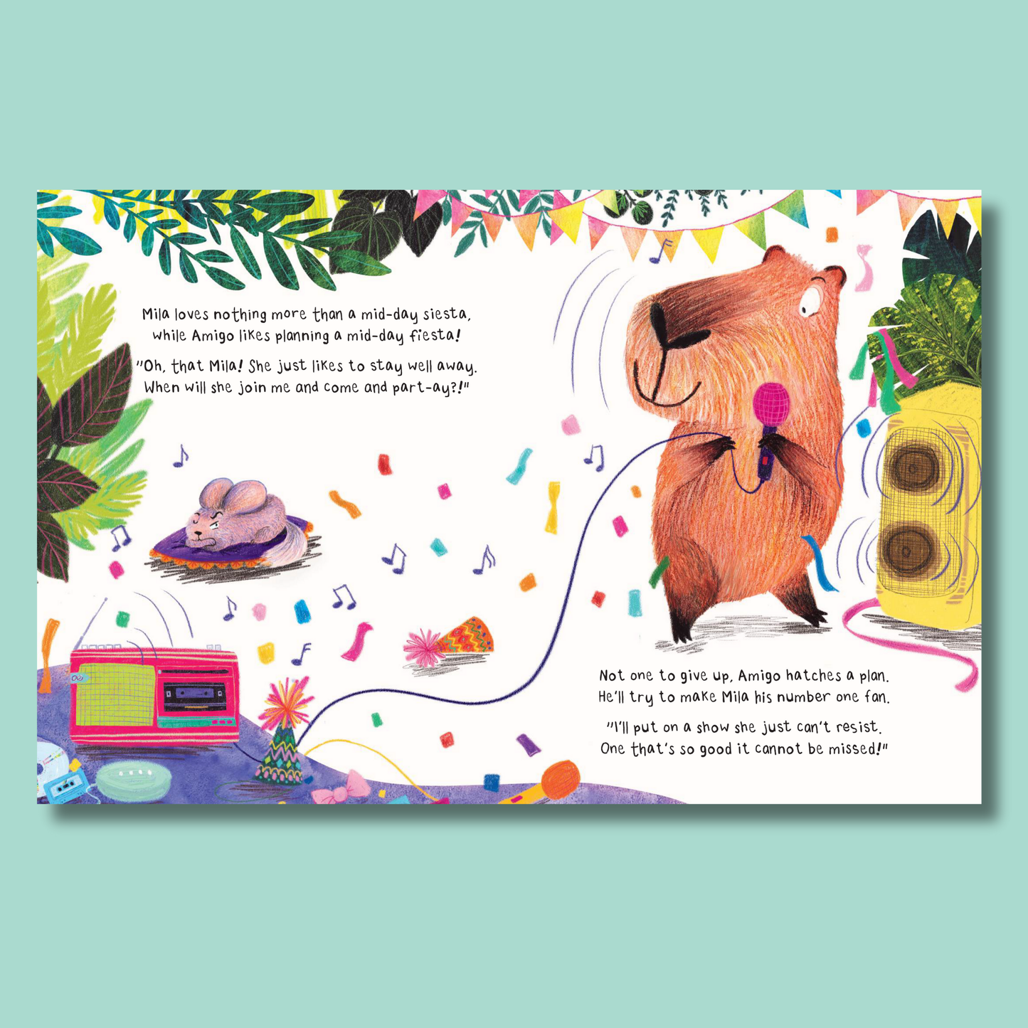 Amigo the Capybara by Amy Freund