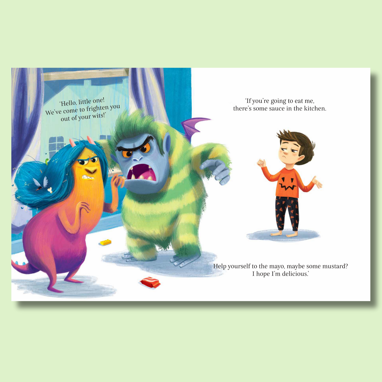 A Not-So-Scary Visit by Lee Williams