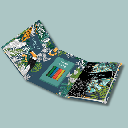 Jungle Dreams Colour and Scratch Kit