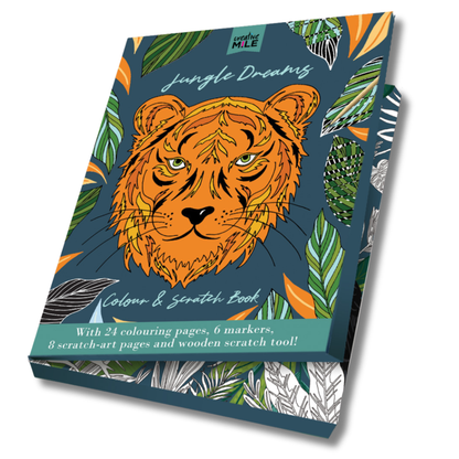 Jungle Dreams Colour and Scratch Kit