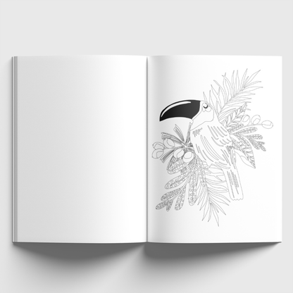 Jungle Dreams Colouring Book