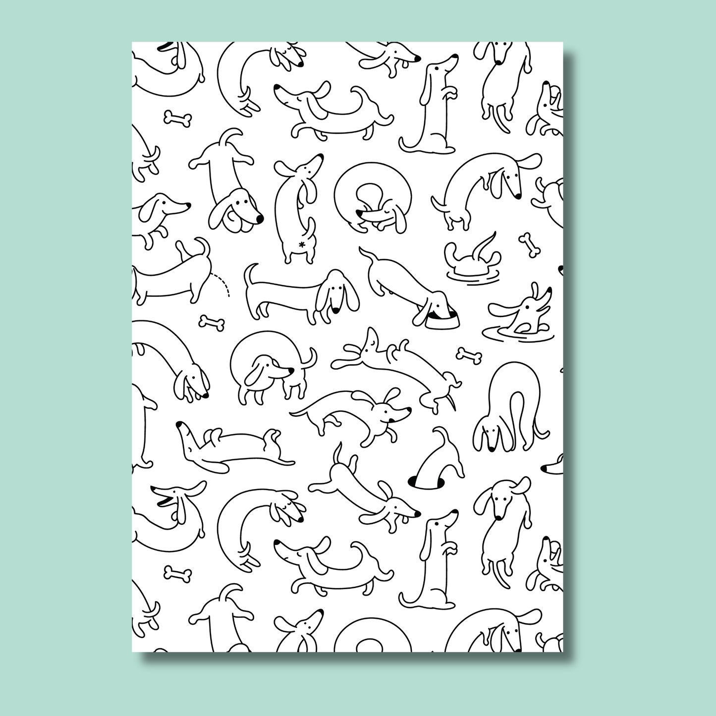 Pug & Friends Colouring Book