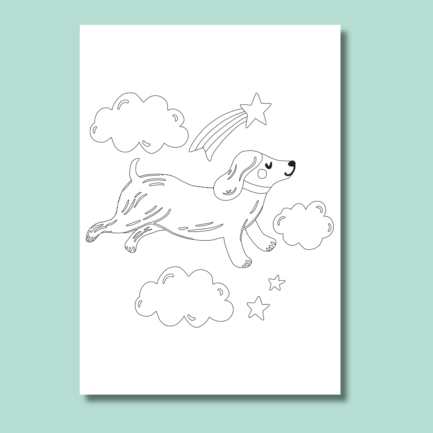 Pug & Friends Colouring Book