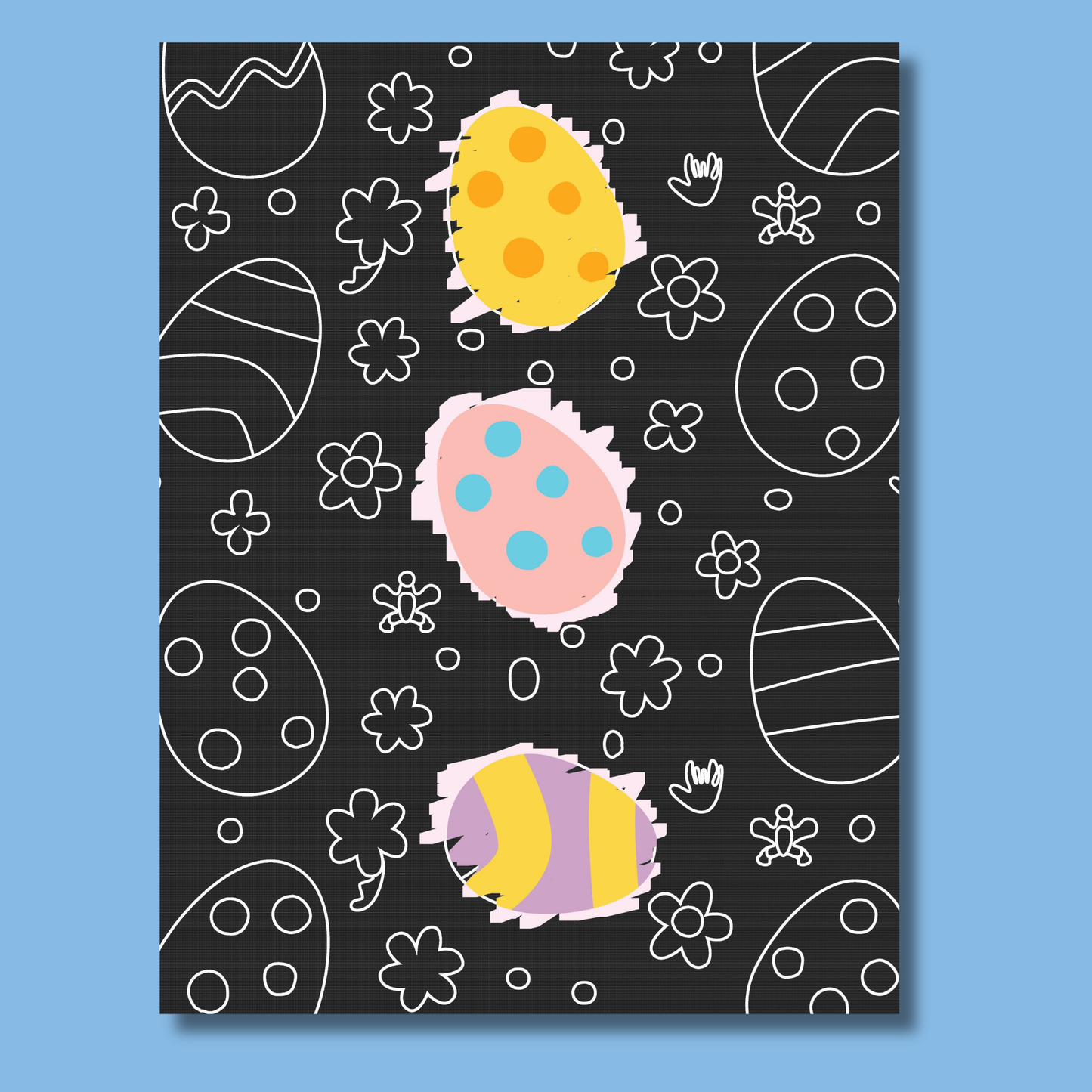 Happy Easter Colour and Scratch Book