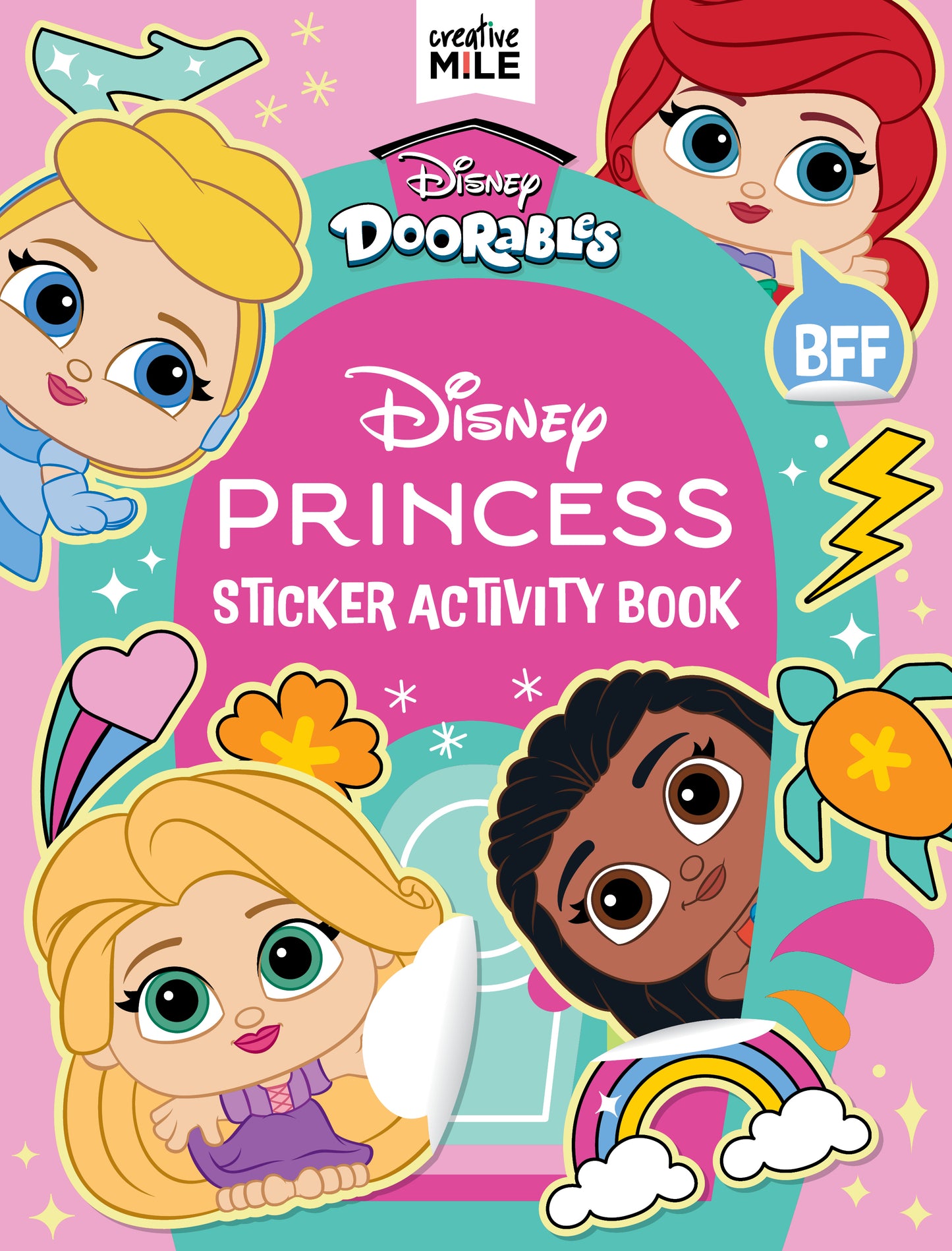 Disney Princess Doorables Sticker Activity Book